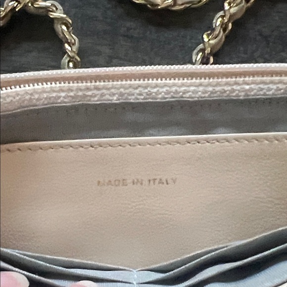 Chanel Beige Half Moon WOC Bag Purse - Picture 7 of 11